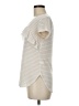 Candie's Ivory Short Sleeve Top Size M - photo 5