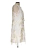 Studio One 100% Polyester Floral Ivory Cocktail Dress Size 12 - photo 4