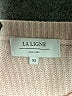 La Ligne 100% Cashmere Stripes Orange Cashmere Pullover Sweater Size XS - photo 7