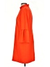 J.Crew 100% Polyester Orange Casual Dress Size 4 - photo 5