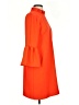 J.Crew 100% Polyester Orange Casual Dress Size 4 - photo 4