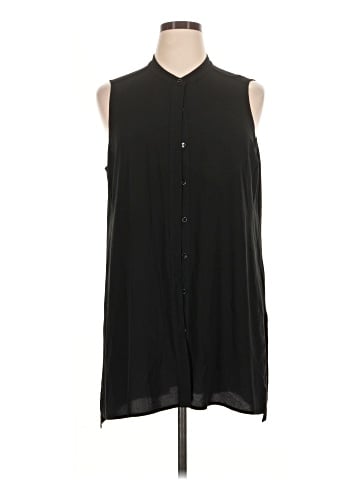 Eileen Fisher Sleeveless Silk Top (view 1)