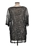 Unbranded Stars Silver 3/4 Sleeve Top Size L - photo 2