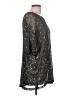 Unbranded Stars Silver 3/4 Sleeve Top Size L - photo 4