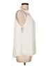 Babaton 100% Polyester Ivory Sleeveless Blouse Size L - photo 4