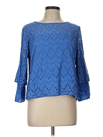 Ann Taylor Factory 3/4 Sleeve Blouse (view 1)