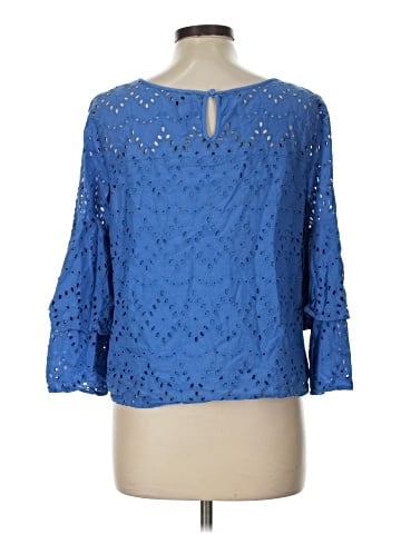 Ann Taylor Factory 3/4 Sleeve Blouse (view 2)