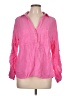 Zara Pink 3/4 Sleeve Blouse Size L - photo 1