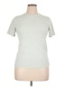 Zella 100% Polyester Green Short Sleeve Turtleneck Size XL - photo 1
