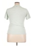 Zella 100% Polyester Green Short Sleeve Turtleneck Size XL - photo 2