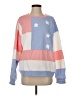 Unbranded Stars Pink Sweatshirt Size S - photo 1