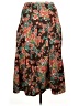 Requirements Floral Brown Casual Skirt Size XL (estimated) - photo 2