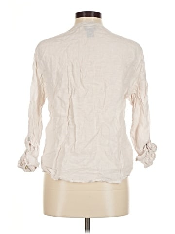 Nicole Miller New York 3/4 Sleeve Button-Down Shirt (view 2)
