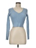 Kendall & Kylie Blue Pullover Sweater Size M - photo 1