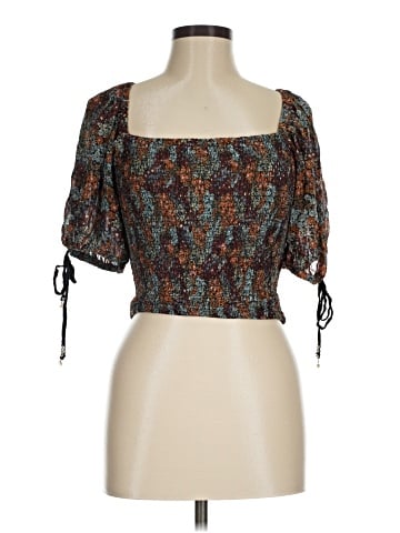 Free People 3/4 Sleeve Blouse (view 1)