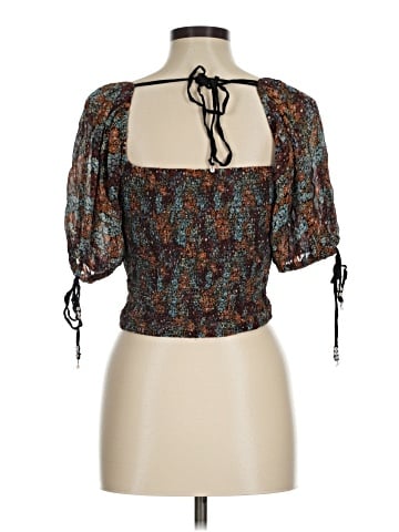 Free People 3/4 Sleeve Blouse (view 2)
