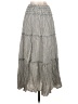 Max Studio Stripes Gray Casual Skirt Size 1 (estimated) - photo 2