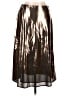 Allie Rose Metallic Silver Formal Skirt Size L - photo 1
