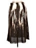 Allie Rose Metallic Silver Formal Skirt Size L - photo 2