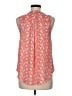 Lumiere 100% Polyester Orange Sleeveless Blouse Size M - photo 2