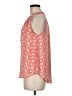 Lumiere 100% Polyester Orange Sleeveless Blouse Size M - photo 5
