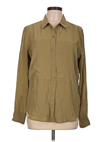 SPANX Long Sleeve Silk Top (view 1)