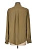 SPANX 100% Silk Tan Long Sleeve Silk Top Size L - photo 2