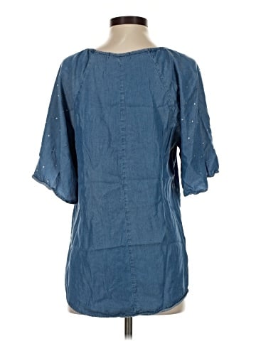 retrology Short Sleeve Blouse (view 2)