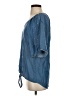 retrology Blue Short Sleeve Blouse Size S - photo 5