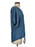 retrology Blue Short Sleeve Blouse Size S - photo 4