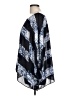 MICHAEL Michael Kors 100% Polyester Blue 3/4 Sleeve Blouse Size L - photo 5