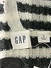 Gap Stripes Gray Pullover Sweater Size L - photo 4