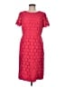 Talbots Red Cocktail Dress Size 8 - photo 1