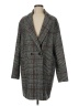RD Style Plaid Gray Coat Size M - photo 1