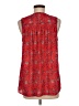 dalia Red Sleeveless Blouse Size M - photo 2