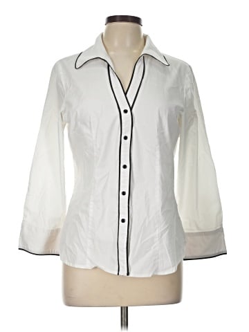 Signature by Larry Levine 3/4 Sleeve Blouse (view 1)