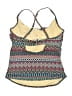 Merona Print Teal Swimsuit Top Size 36DD - photo 2