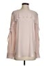 Banana Republic 100% Polyester Pink Long Sleeve Blouse Size S - photo 1