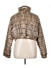 Zara 100% Polyester Houndstooth Brown Jacket Size XL - photo 1