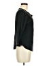 St. John's Bay 100% Cotton Black 3/4 Sleeve Top Size Med Petite - photo 4