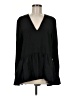 Tibi 100% Silk Black Blouse Size 8 - photo 1