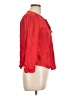 Levi's 100% Viscose Red Long Sleeve Blouse Size L - photo 4