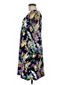 Connected Apparel Print Black Cocktail Dress Size 8 (petite) - photo 5
