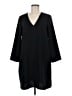 Gap 100% Polyester Solid Black Casual Dress Size M - photo 1