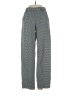 Assorted Brands Checkered-gingham Gray Casual Pants Size XS - photo 1