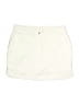 Croft & Barrow 100% Cotton Solid Ivory Skort Size L - photo 1