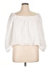 Pomander Place White 3/4 Sleeve Blouse Size XL - photo 1