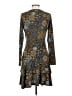 MICHAEL Michael Kors Paisley Blue Casual Dress Size S - photo 2
