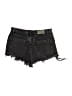 Carmar 100% Cotton Black Denim Shorts Size 26 waist - photo 2