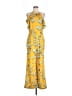 Varun Bahl Yellow Jumpsuit Size 8 - photo 1